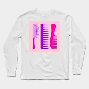Comb and brush 1 Long Sleeve T-Shirt